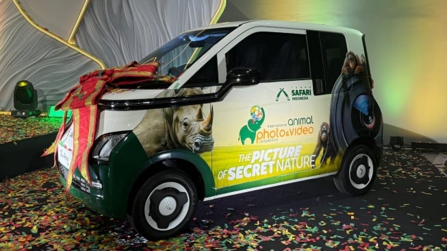 Wuling Air ev Lite Jadi Hadiah Utama Ajang International Animal Photo and Video Competition (IAPVC) 2025. (Foto: Wuling)