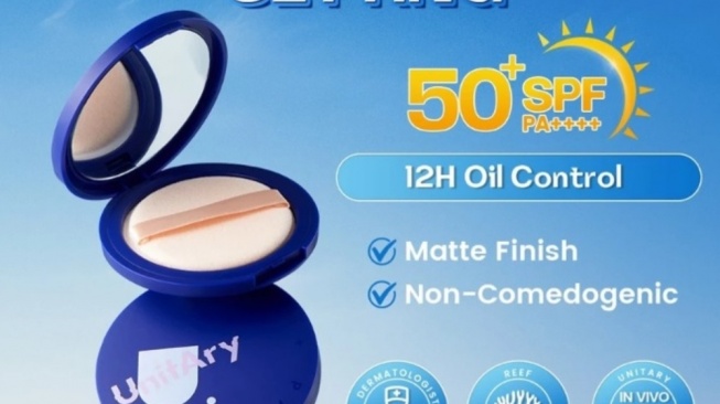 UnitAry 2in1 Matte Sunscreen Powder UV Brighten Up (Shopee)