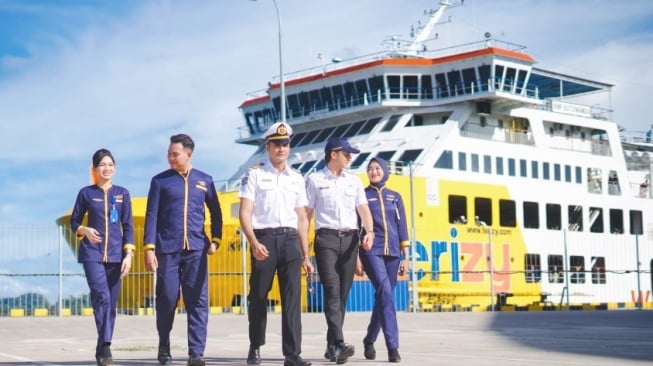 Ilustrasi Kapal ASDP (Dok. ASDP Web Corporate)