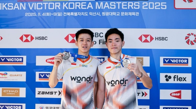 Korea Masters 2025: Kalah dari Tuan Rumah, Raymond/Joaquin Raih Posisi Runner-up