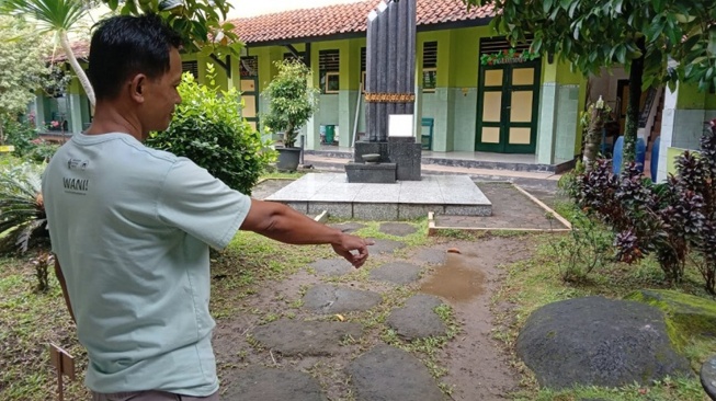 Perkiraan titik ditembaknya Soeprapto Ketjik pada peristiwa palagan Magelang 31 Oktober 1945 (Suara.com/ Angga Haksoro A).  