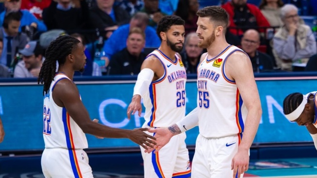 Oklahoma City Thunder Jadi Tim Pertama Raih Kemenangan ke-10 di NBA Musim 2025/2026