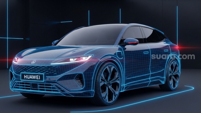 Sah! Desain Mobil Huawei Terdaftar di Indonesia, Era Baru Mobil Pintar Dimulai