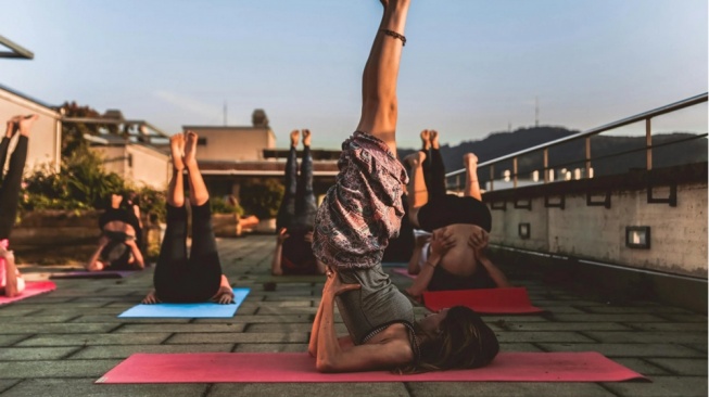 Ilustrasi yoga (Pexels)