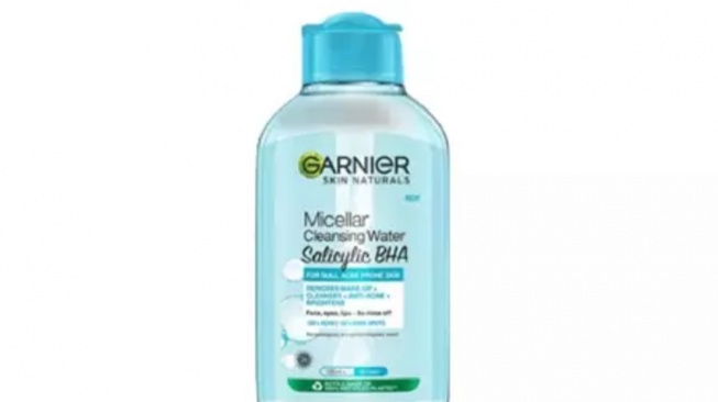 Garnier Micellar Water Blue Salicylic Acid (Dok. Shopee)