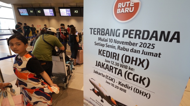 Vakum Empat Bulan, Bandara Dhoho Kediri Resmi Beroperasi Lagi