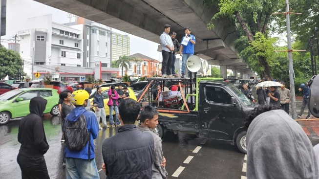 Mahasiswa Demo Tuntut Evaluasi Serius PSN di Luwu Timur