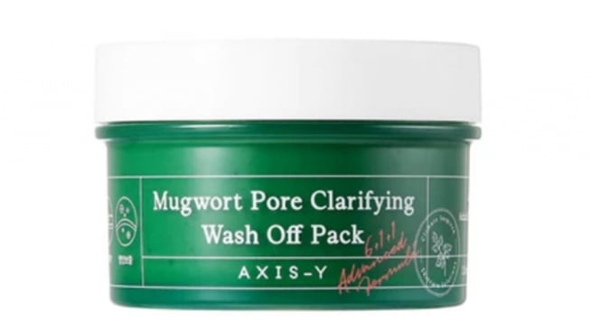 AXIS-Y Mugwort Pore Clarifying Wash Off Pack (Dok. Shopee)