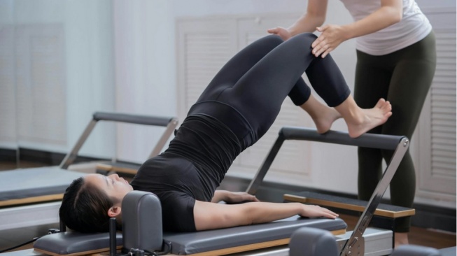 Ilustrasi pilates (Pexels)