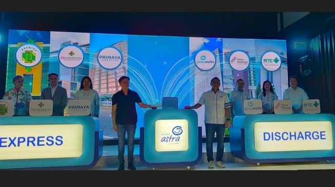 Layanan Express Discharge dari Garda Medika bisa diperoleh di 53 cabang rumah sakit dari 5 grup rumah sakit besar di Indonesia, meliputi Primaya Hospital Group, Mitra Keluarga, Eka Hospital Group, EMC Healthcare, serta Hermina Hospitals Group (Suara.com/CNR ukirsari)