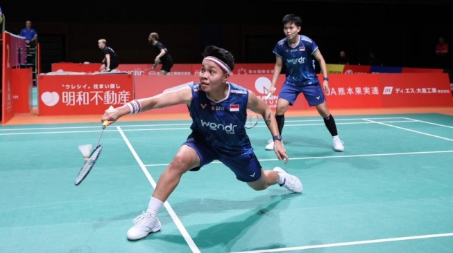 Biasanya Putih, Apriyani Rahayu Soroti Pencahayaan Kuning di Kumamoto Masters 2025