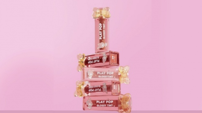 Azarine Kuromi & My Melody Series - Play Pop Glossy Tint. (Dok: Azarine)
