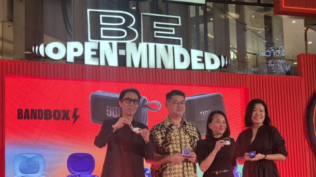 Peluncuran JBL Sense Pro di Jakarta, Rabu (12/11/2025). [Suara.com/Dythia]