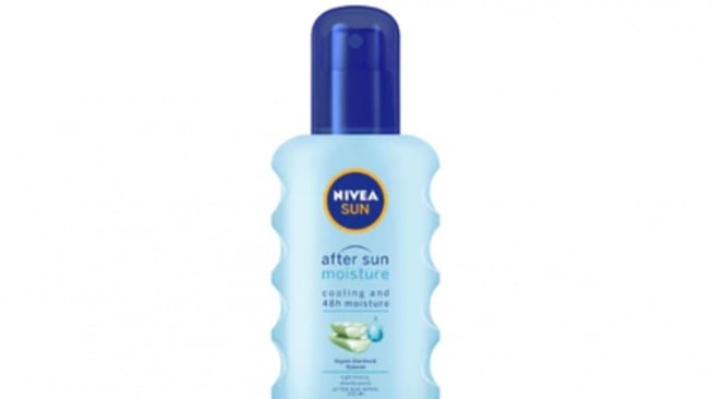 NIVEA SUN After Sun Spray Cools & Soothes (Dok. Shopee)