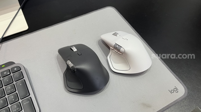 Logitech MX Master 4 Resmi, Mouse Haptic Feedback Premium Harga Rp 2 Jutaan