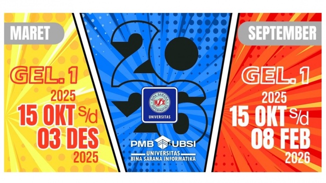 Flyer PMB 2026 dari Universitas Bina Sarana Informatika (Dok: Universitas BSI)