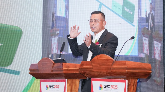 Prestasi The Best Chief Financial & Risk Management Officer 2025 diraih Asep Rahmat Suwandha sebagai Direktur Keuangan dan Manajemen Risiko BPJS Ketenagakerjaan (Dok: BPJS Ketenagakerjaan)