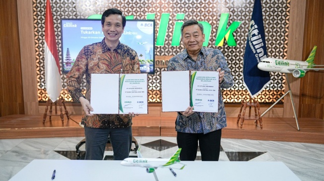Program Loyalitas Kolaborasi Citilink dan BCA: Reward BCA Kini Bisa Dikonversi Jadi LinkMiles