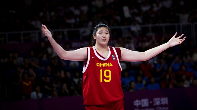 Zhang Ziyu Cetak Sejarah, Pebasket Putri China Pertama yang Lakukan 'Dunk'