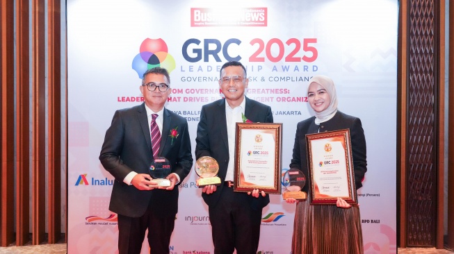 BPJS Ketenagakerjaan Peroleh Anugerah 5 Stars Gold dalam GRC & Leadership Award 2025