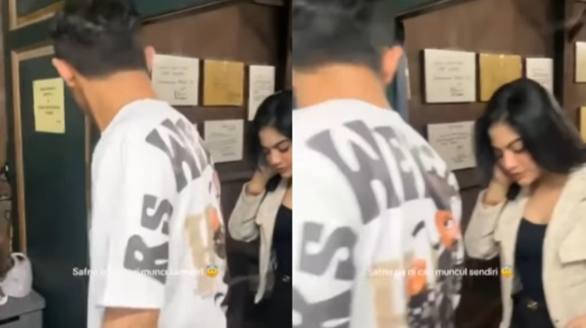Baru Cerai, Safno Eks Suami Dilan Janiyar Sudah Gandeng Cewek Mirip Tiwi T2