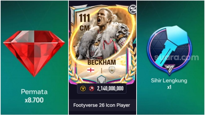 27 Kode Redeem FC Mobile Terbaru 14 November: Ada Beckham 111, Magic Curve, dan Gems