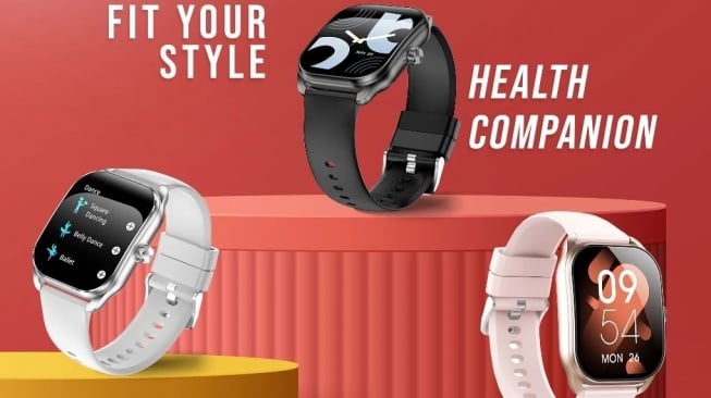 Smartwatch untuk Wanita Tangan Kecil. (Shopee)