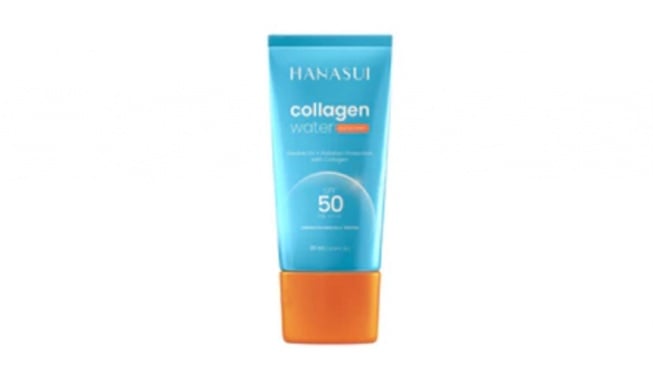 Hanasui Collagen Water Sunscreen SPF 50 (Dok. Shopee)