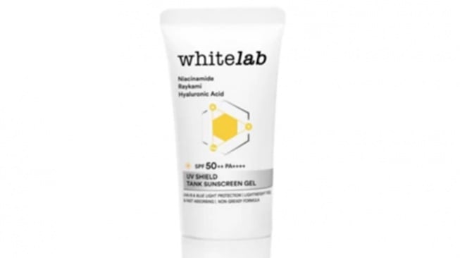 Whitelab Sunscreen Gel SPF 50 PA+++- Ultralight (Dok. Shopee)