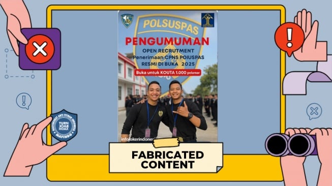 cek fakta penerimaan Polri