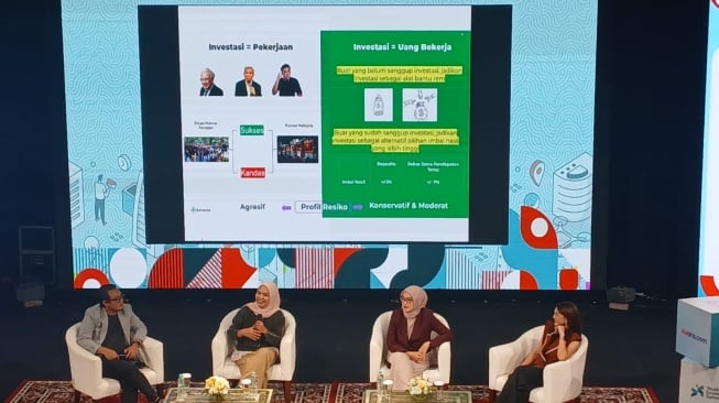 Youth Economic Talk menghadirkan tema "Empowering Youth: Smart Finance, Strategic Investment, Sustainable Business" (Suara.com/Tantri Amela Iskandar)