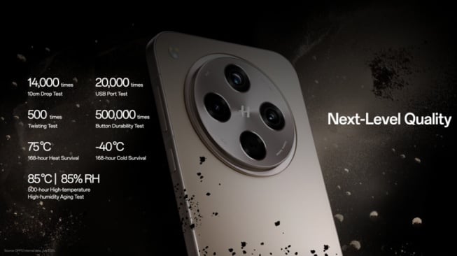 Apex Guard di Oppo Find X9 Series. [Oppo Indonesia]