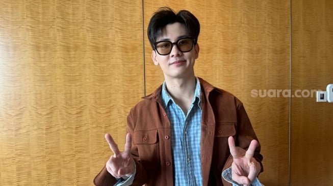 Artis Thailand, Bonnadol saat ditemui di Hotel The Westin, Jakarta, pada Minggu, 16 November 2025. [Suara.com/Sumarni]