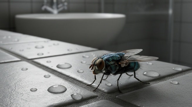 5 Cara Basmi Lalat di Kamar Mandi