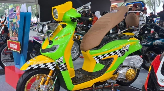 Honda Bikers Day 2025 Dihadiri Para Pecinta Motor Honda Lintas Generasi. (Foto: SUARA.COM/Manuel Jeghesta)