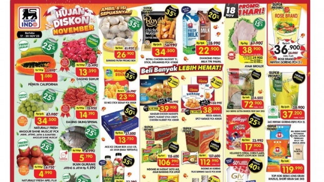 Promo Superindo Hari Ini: Katalog Lengkap 17-20 November 2025, Surganya Diskon!