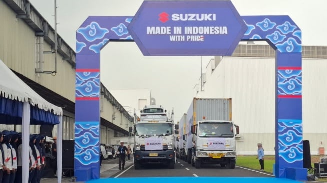 Suzuki Lepas Ekspor Fronx dan Satria ke Kawasan Asia Tenggara. (Foto: SUARA.COM/Manuel Jeghesta)
