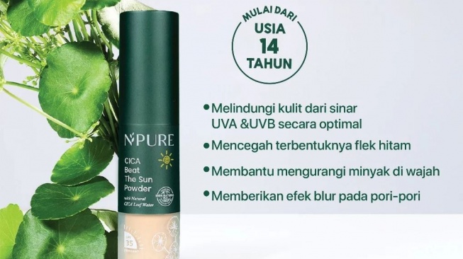 Ilustrasi Bedak SPF yang Bagus untuk Kulit Berminyak. (Shopee)