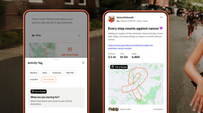 Strava Rilis Fitur Untuk Sebuah Tujuan: Olahraga Kini Bisa Sekaligus Berbuat Kebaikan