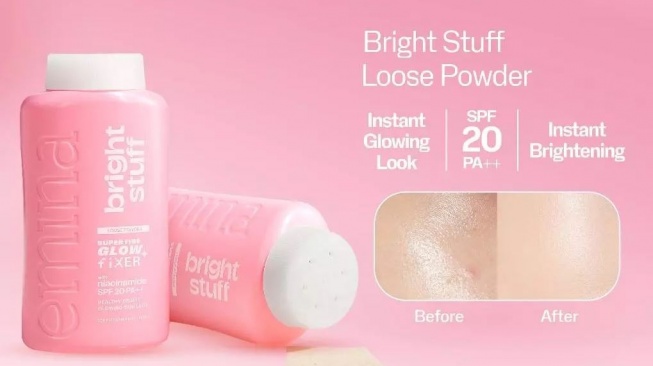 Ilustrasi Bedak SPF yang Bagus untuk Kulit Berminyak. (Shopee)