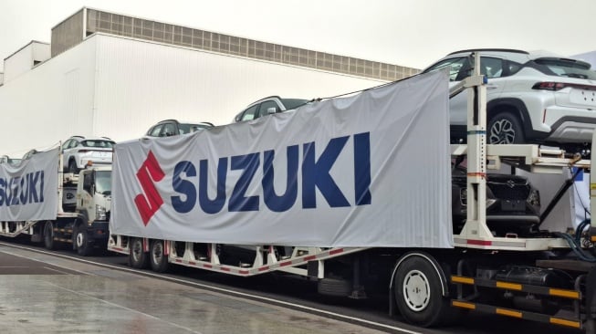 Suzuki Lepas Ekspor Fronx dan Satria ke Kawasan Asia Tenggara. (Foto: SUARA.COM/Manuel Jeghesta)