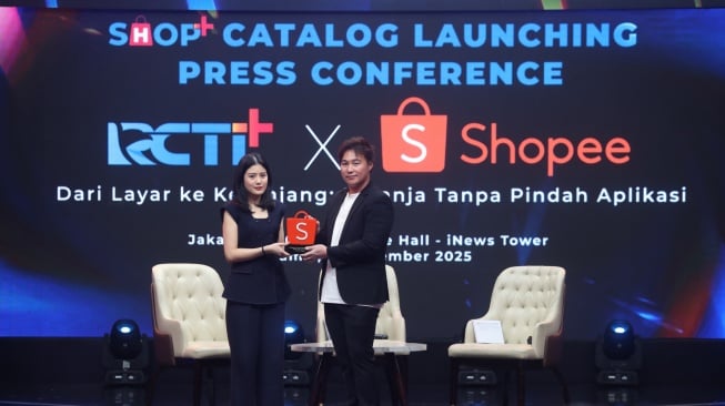 Peluncuran Shop+. [Shopee]