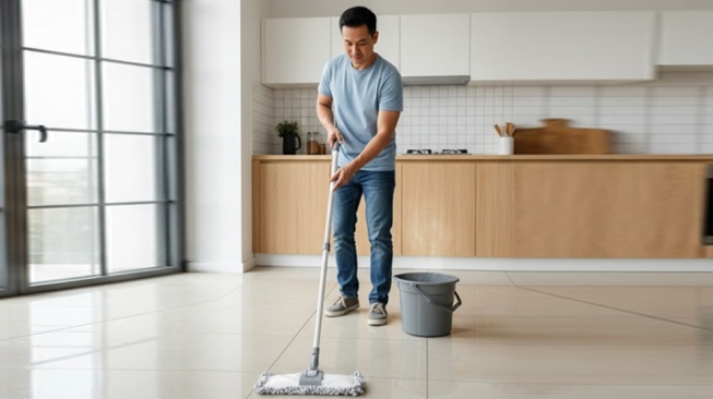 Mengapa Lantai Terasa Lengket Setelah Dipel? Ini Penyebab dan Solusinya