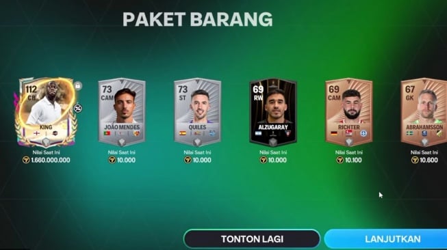 Ilustrasi hadiah kode redeem FC Mobile (YouTube)