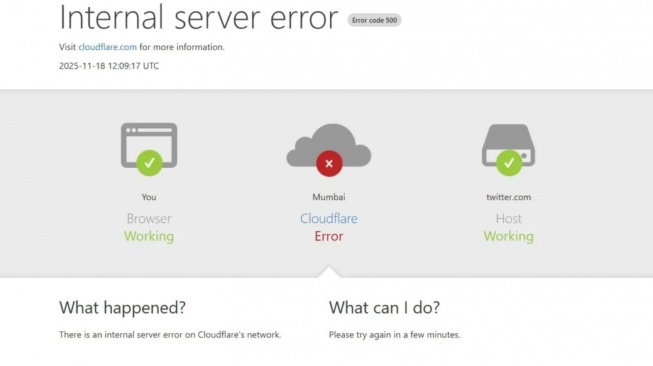 Cloudflare Down Bikin Ratusan Juta Netizen Terdampak, Petinggi Perusahaan Ungkap Penyebabnya