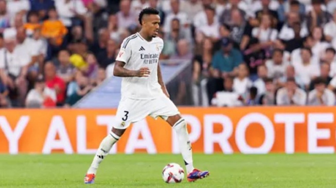 Cedera Otot Paha, Eder Militao Harus Menepi Selama 2 Pekan