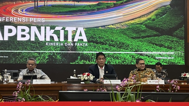 Purbaya: Pertumbuhan Ekonomi Indonesia 5,04% Q3 2025, Belanja Pemerintah Ikut Ngegas