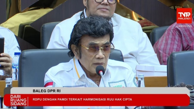 Sentil Pemerintah di DPR, Rhoma Irama Jadikan Demam Korea Cermin Sukses Industri Kreatif