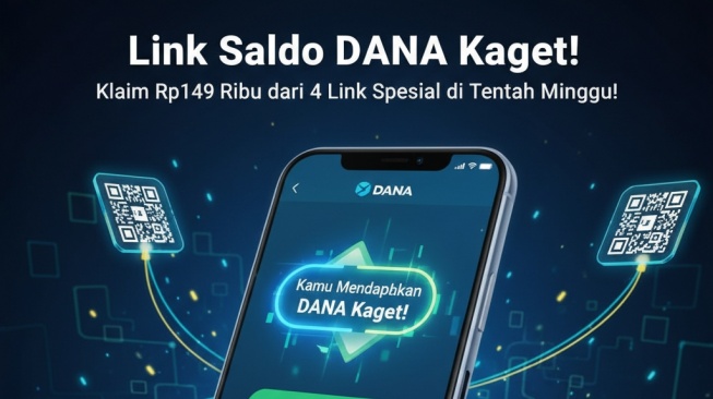 4 Link Saldo DANA Kaget! Klaim Rp149 Ribu di Tengah Minggu Ini!