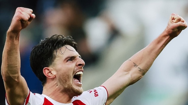 Arsenal Mau Juara Premier League Musim Ini? Syaratnya Declan Rice Haram Absen